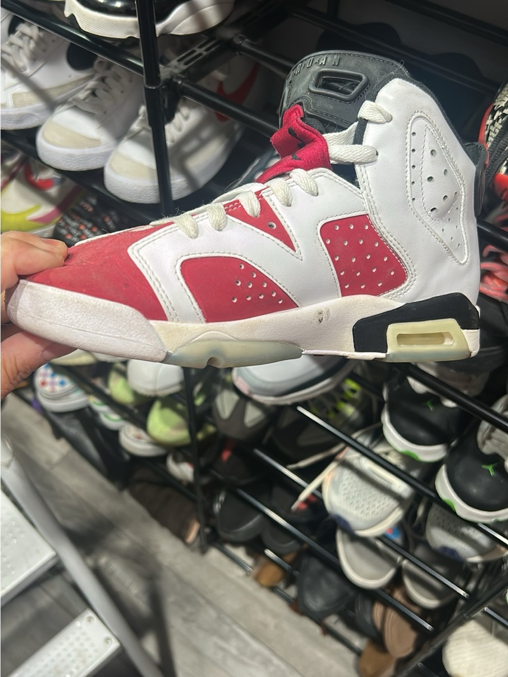 Jordan 6’s carmine